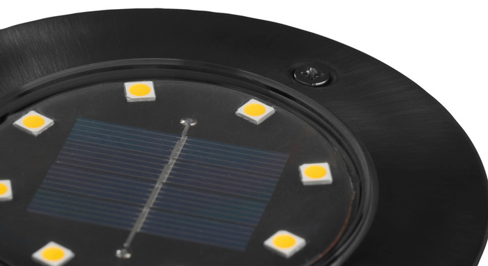 Jordlys med solceller 2 stk. - Garden